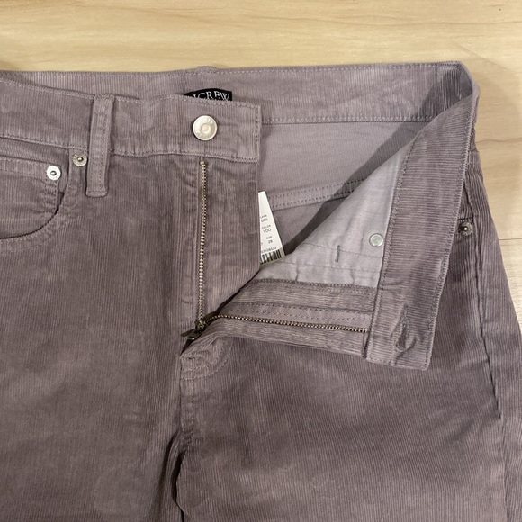 NEW J. Crew Gray Vintage Slim Straight Corduroy Pants Size 28 Preppy Casual Work - Picture 6 of 12